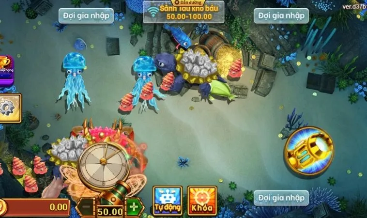Giao diện chơi Bắn Cá Vua Hải Tặc 89Bet
