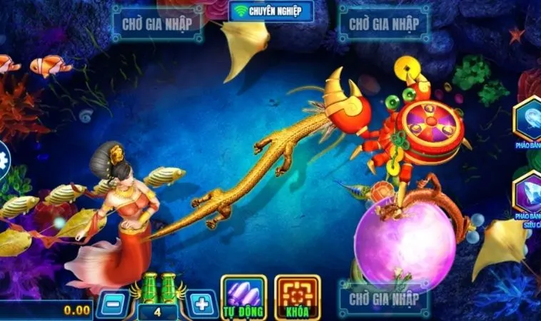 Các sinh vật trong game Bắn Cá Rồng Tại 89Bet