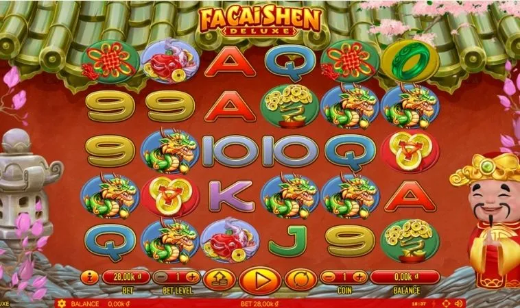 Giao diện chơi nổ hũ tại nhà cái 89BET